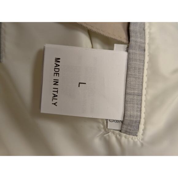 NWT Brunello Cucinelli Wool Cashmere Down Vest Mens Size Large - Picture 6 of 9